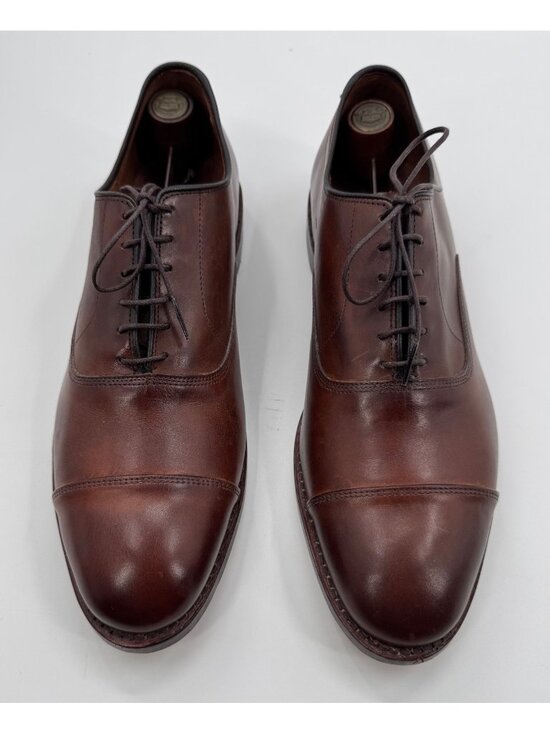 Allen Edmonds Park Avenue Cap-Toe Oxford Brown Leather 12M Men’s Dress Shoes main image 12